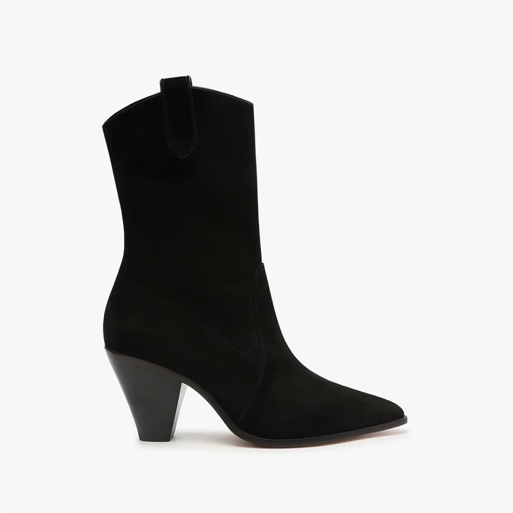 Schutz MACKIE NUBUCK LEATHER BOOTIE